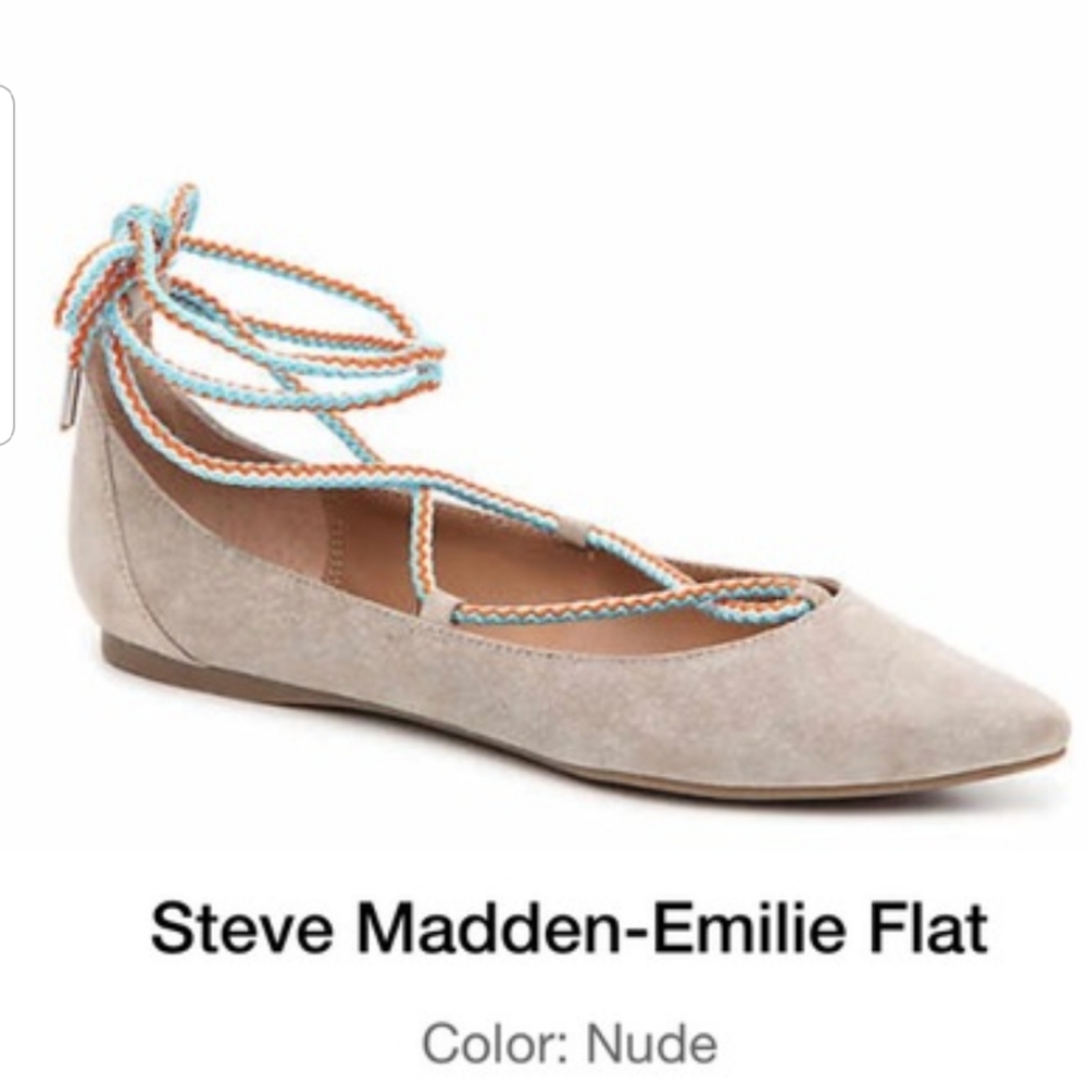 Steve Madden Emilie Flat Suede